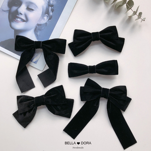 儿童发卡头饰夹子黑色