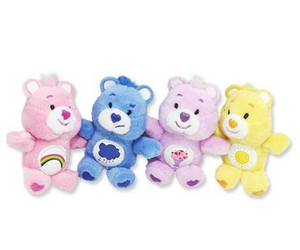 「韩国代购」care bears 彩虹爱心告白熊毛绒公仔玩偶超小号迷你