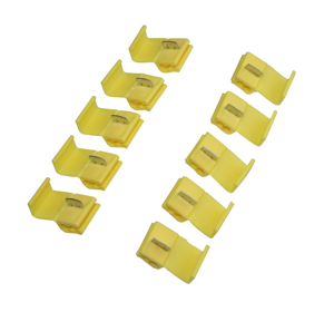 车用免破线黄色卡子快速接线夹接线扣接线卡接线端子免破线接头