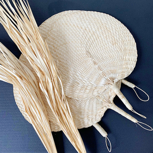 (谭小强)编织扇棕叶无害自然露白棕叶手编用料蒲扇叶子扇子配件
