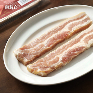 南食召 厚切培根 原切纯猪肉冷熏肉片经典手抓饼培根烧烤早餐意面