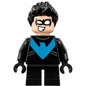lego 乐高 超级英雄 人仔 夜翼 nightwing sh481 短腿版 76093