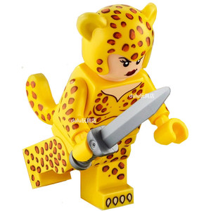lego 乐高 超级英雄 dc 人仔 猎豹女 77906 sdcc 含武器 限定版