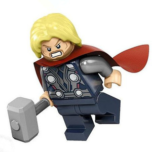 lego 乐高 超级英雄 人仔 sh018 雷神 托尔 含武器 6868 6869