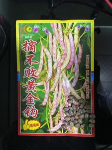 东北黄金钩豆角籽摘不败黄金钩豆角种子鼓豆面豆搭架新籽包邮
