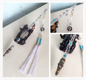 cos道具【无幻笛】霹雳布袋戏任云踪武器古风可吹奏/bjd/大偶/jp