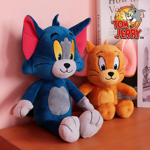 华纳正版猫和老鼠毛绒玩具汤姆猫公仔杰瑞鼠玩偶娃娃儿童生日礼物