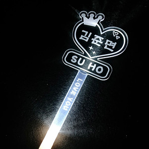 exo演唱会diy亚克力荧光棒手持灯牌 朴灿烈新款 吴世勋应援定制