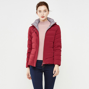 女装 女式羽绒服 毛领羽绒服 诗燕羽绒服女正品