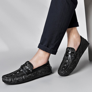 黑色霸气鞋子男