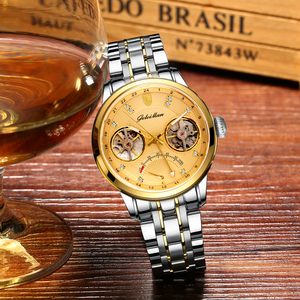 格雷曼手表男瑞士机械表