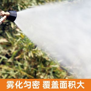 无线锂电池水枪打药喷头高压气涡流喷药防风打药喷头可调雾化