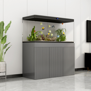 轻奢鱼缸柜底柜底座客厅隔断非实木柜子桌面承重鱼缸底柜鱼缸架子