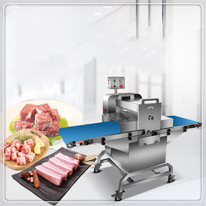 旭众多功能切肉条机五花肉带皮切红烧肉块机鸡柳牛柳切块电动商用