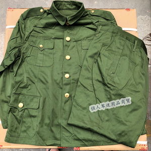 00老战友店淘宝正品87式冬常服草绿色老式马裤呢冬常服中山套装老兵
