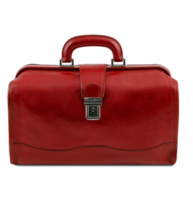 原装Tuscany Leather TL141852 Raffaello-红色皮革医生包男女士
