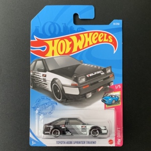 hot wheels/风火轮21f批次 丰田ae86 飞劲涂装 两件包邮