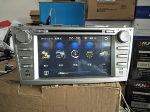 二手拆车九成新老款凯美瑞导航中控屏倒车影像