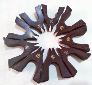 正品朗韵牌古筝琴码 鸡翅木古筝码雁柱 古筝配件 乐器配件