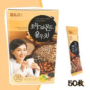包邮900g一盒50条丹特牌坚果薏米茶韩国进口营养粉早餐奶茶冲饮