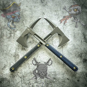 百浓psrk战术斧 rmj斩斧复刻合金钢野外生存工具斧户外斧