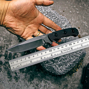 百浓psrk马头户外战术高硬度多功能野外防身小直刀锋利求生工具