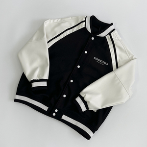 fear of god fog复线essentials高街宽松字母棒球服情侣外套休闲