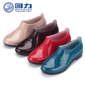 上海回力牌雨鞋女胶鞋厨房专用男雨靴短筒防滑水短筒雨鞋保暖厨鞋