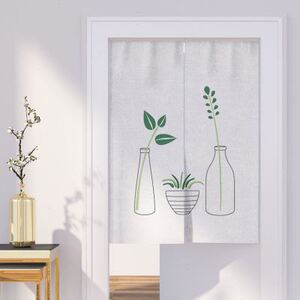 门帘隔断帘家用遮挡厨房卫生间厕所免打孔布帘子半帘卧室短帘夏季