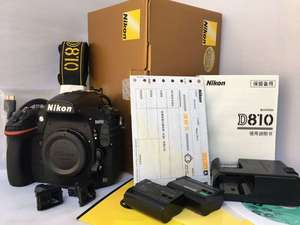 95%尼康D810单机包装盒全换购D750 D610 D500 D7200