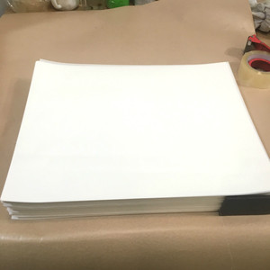90g双面A3单硅或双硅本白色离型纸药膏防粘纸离型纸/硅油纸隔离纸