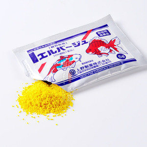 日本黄粉龟腐皮进口上野黄粉正品观赏鱼白点病水霉烂尾病治疗鱼病