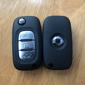 原装新款斯玛特453折叠钥匙4a芯片原厂奔驰smart精灵直板折叠钥匙