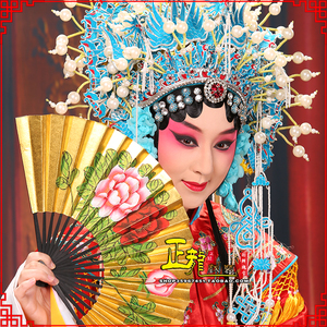 正龙戏装 京剧戏曲戏剧舞台服装凤袍贵妃醉酒皇后娘娘 团凤女蟒