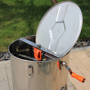 自动翻脾不锈钢摇蜜机加密内框加厚蜂蜜分离取糖家用小型蜂箱养蜂