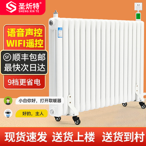 加水电暖器水电暖气片注水电暖器加水电暖气片家用智能节能取暖器