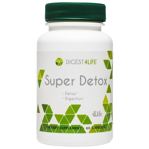 美国福莱4life肝脏保健胶囊super detox强化修护保养排除毒素肝宝
