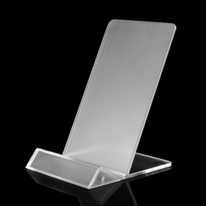 手机懒人展示通用支架托盘柜台平板支架模型托盘IPAD桌面底座展架