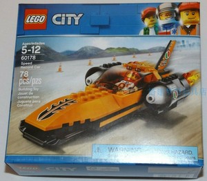 益智拼插玩具乐高lego 60178城市系列速度挑战者