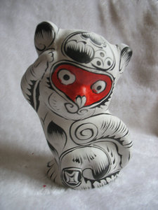 白描猴 凤翔泥塑 十二生肖猴非 物质文化遗产 送新朋好友 旅游