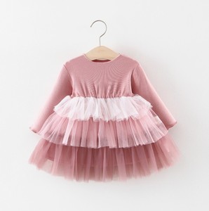 周岁女宝宝秋装秋款长袖公主裙1-3岁半0一2洋气春秋婴儿套装裙子