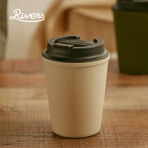 日本Rivers随行杯便携咖啡杯随手杯隔热防烫防漏塑料水杯子Sleek