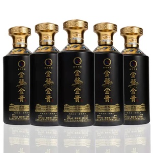 金酱酒 金酱金贵v6黑金装53度酱香型白酒6年纯粮坤沙窖藏固态酿造
