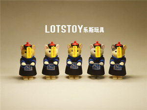 q版卡通可爱萌物 小号 搞怪僵尸小猫 跳跳猫 花猫咪 公仔模型摆件