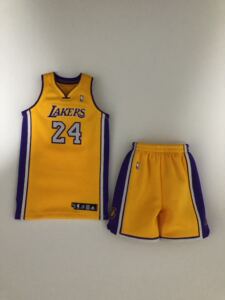 店主自制 enterbay eb 科比用球衣 1/6湖人黄色球衣_阿里巴巴找货神器