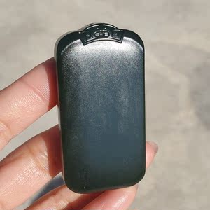 方言精品新疆特色油润细腻一级细青玉塔青平安无事牌吊坠挂件o