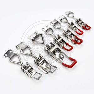 304不锈钢快速锁扣 固定卡扣 工具箱搭扣箱扣锁紧器夹具d-4004/5s