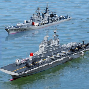 航母遥控船大号航空母舰高速快艇电动可下水军舰船模型男孩玩具a