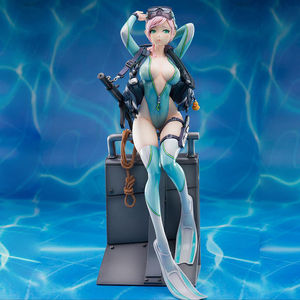 课后战场手办 全局者蛙娘爆燃靶眼 蕾西亚武装兵器美女模型摆件