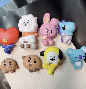 bt21盲盒正版散货摆件公仔防弹少年团bts玩偶动漫diy卡通玩具儿童